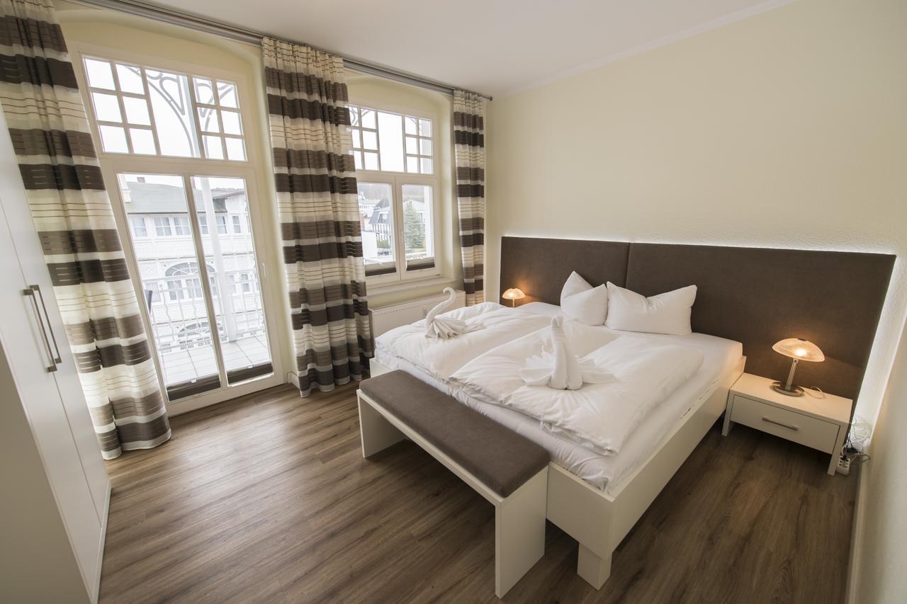 Haus Metropol - Fewo 7 Mit Balkon Und Meerblick Binz Exterior photo